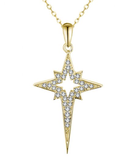 NORTH STAR STYLE DIAMOND PENDANT (TP3171)